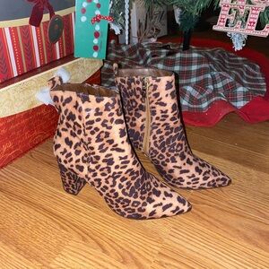Cheeta boots.